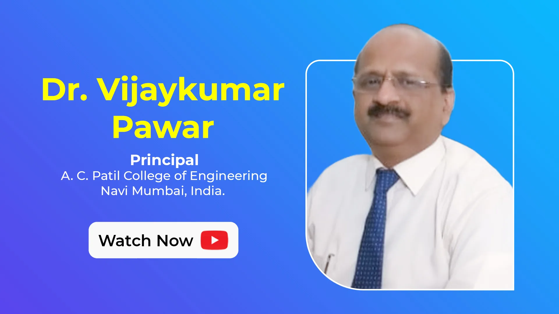 LEAP 2025 Nominee - Dr. Vijaykumar Pawar
